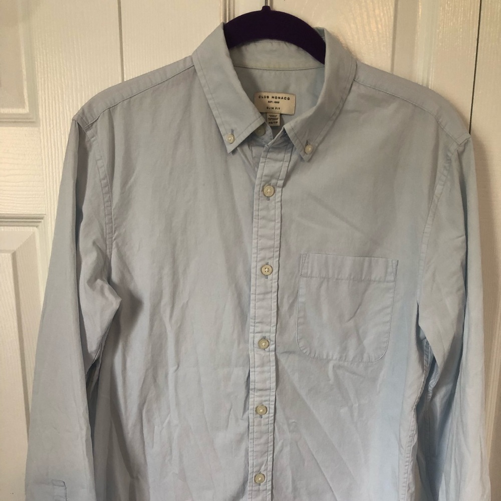 Club Monaco Slim Fit Button Up